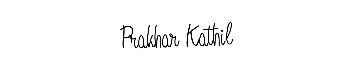 Prakhar Kathil stylish signature style. Best Handwritten Sign (Angelique-Rose-font-FFP) for my name. Handwritten Signature Collection Ideas for my name Prakhar Kathil. Prakhar Kathil signature style 5 images and pictures png
