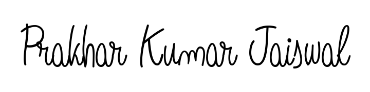 Generate high-definition signature styles for Prakhar Kumar Jaiswal. The Angelique-Rose-font-FFP typeface ensures crisp legibility and sophisticated design. Prakhar Kumar Jaiswal signature style 5 images and pictures png