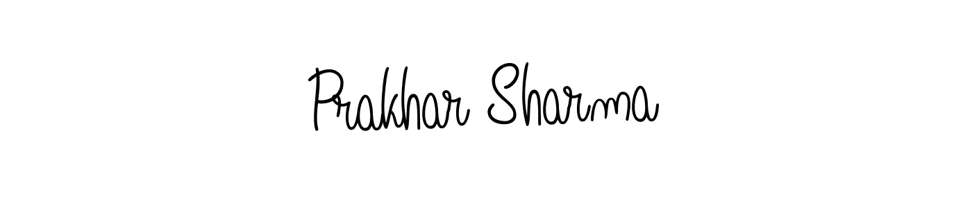 Make a beautiful signature design for name Prakhar Sharma. Use this online signature maker to create a handwritten signature for free. Prakhar Sharma signature style 5 images and pictures png