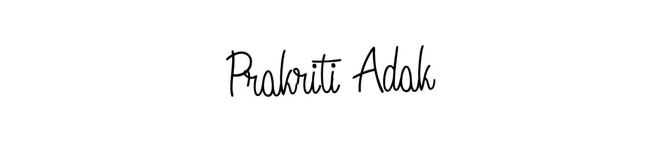 You can use this online signature creator to create a handwritten signature for the name Prakriti Adak. This is the best online autograph maker. Prakriti Adak signature style 5 images and pictures png