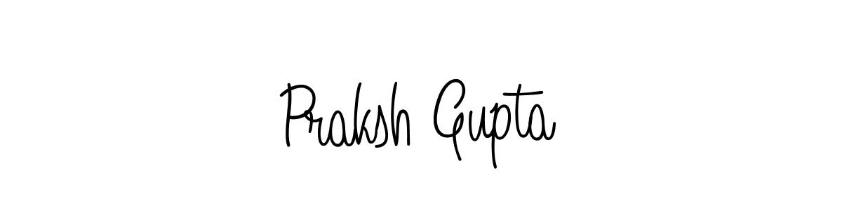 How to Draw Praksh Gupta signature style? Angelique-Rose-font-FFP is a latest design signature styles for name Praksh Gupta. Praksh Gupta signature style 5 images and pictures png