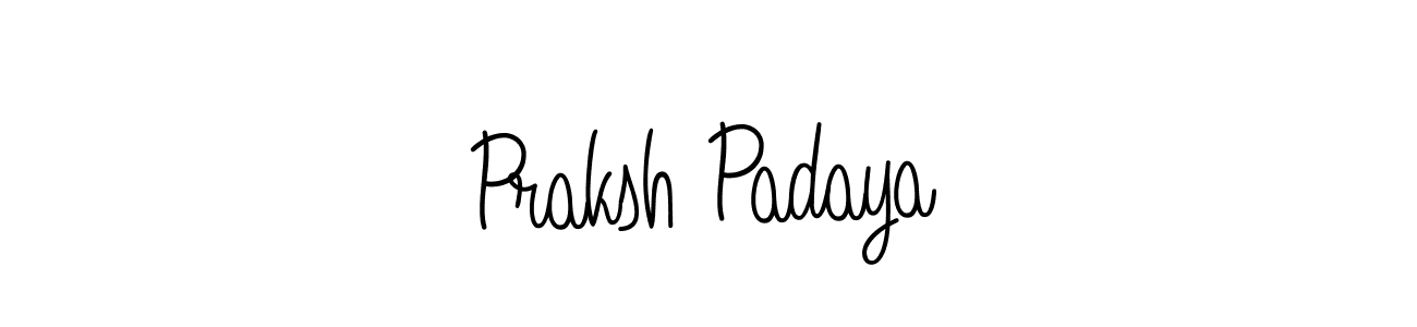if you are searching for the best signature style for your name Praksh Padaya. so please give up your signature search. here we have designed multiple signature styles  using Angelique-Rose-font-FFP. Praksh Padaya signature style 5 images and pictures png
