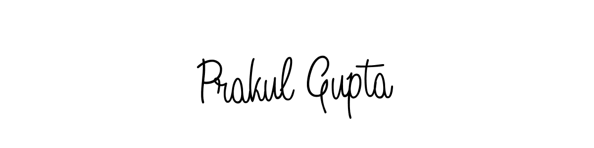 Best and Professional Signature Style for Prakul Gupta. Angelique-Rose-font-FFP Best Signature Style Collection. Prakul Gupta signature style 5 images and pictures png