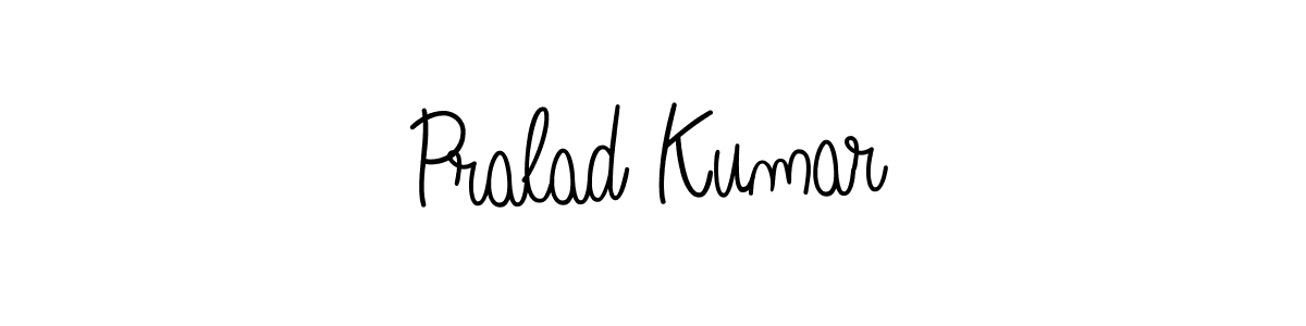 Pralad Kumar stylish signature style. Best Handwritten Sign (Angelique-Rose-font-FFP) for my name. Handwritten Signature Collection Ideas for my name Pralad Kumar. Pralad Kumar signature style 5 images and pictures png