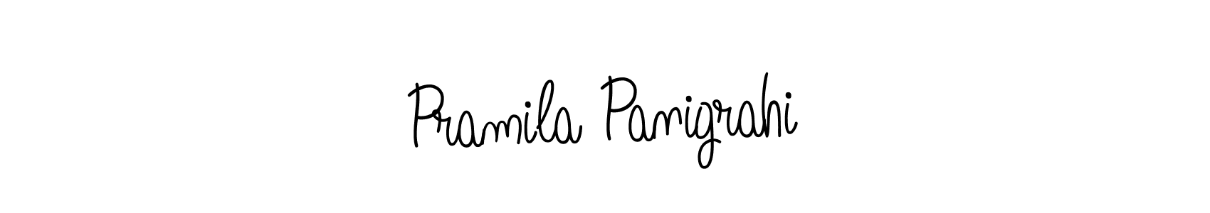 Also we have Pramila Panigrahi name is the best signature style. Create professional handwritten signature collection using Angelique-Rose-font-FFP autograph style. Pramila Panigrahi signature style 5 images and pictures png