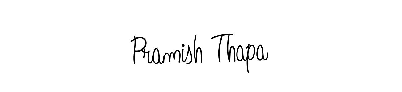 Similarly Angelique-Rose-font-FFP is the best handwritten signature design. Signature creator online .You can use it as an online autograph creator for name Pramish Thapa. Pramish Thapa signature style 5 images and pictures png