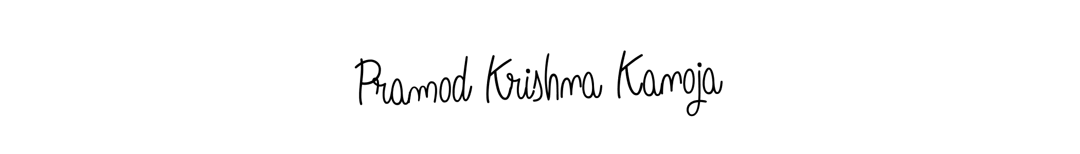 Best and Professional Signature Style for Pramod Krishna Kanoja. Angelique-Rose-font-FFP Best Signature Style Collection. Pramod Krishna Kanoja signature style 5 images and pictures png