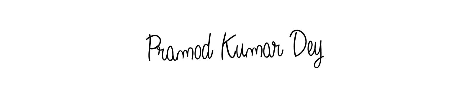 Also we have Pramod Kumar Dey name is the best signature style. Create professional handwritten signature collection using Angelique-Rose-font-FFP autograph style. Pramod Kumar Dey signature style 5 images and pictures png