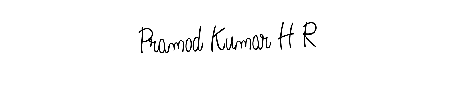 You can use this online signature creator to create a handwritten signature for the name Pramod Kumar H R. This is the best online autograph maker. Pramod Kumar H R signature style 5 images and pictures png