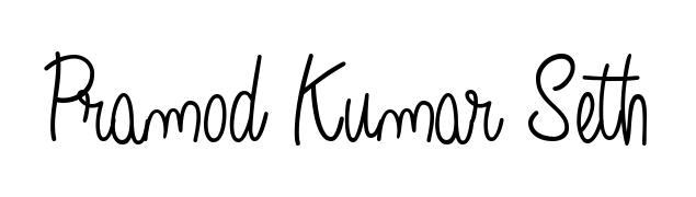 Looking for an artistic signature for Pramod Kumar Seth? The Angelique-Rose-font-FFP calligraphy style gives a sophisticated flow suitable for business cards and emails. Pramod Kumar Seth signature style 5 images and pictures png
