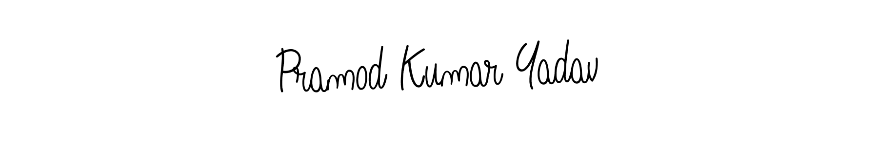 It looks lik you need a new signature style for name Pramod Kumar Yadav. Design unique handwritten (Angelique-Rose-font-FFP) signature with our free signature maker in just a few clicks. Pramod Kumar Yadav signature style 5 images and pictures png