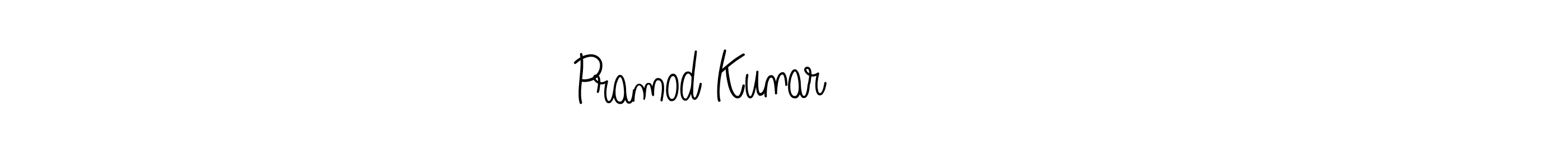 Also we have Pramod Kunar मिश्र name is the best signature style. Create professional handwritten signature collection using Angelique-Rose-font-FFP autograph style. Pramod Kunar मिश्र signature style 5 images and pictures png