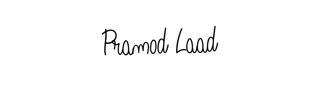 Make a beautiful signature design for name Pramod Laad. Use this online signature maker to create a handwritten signature for free. Pramod Laad signature style 5 images and pictures png