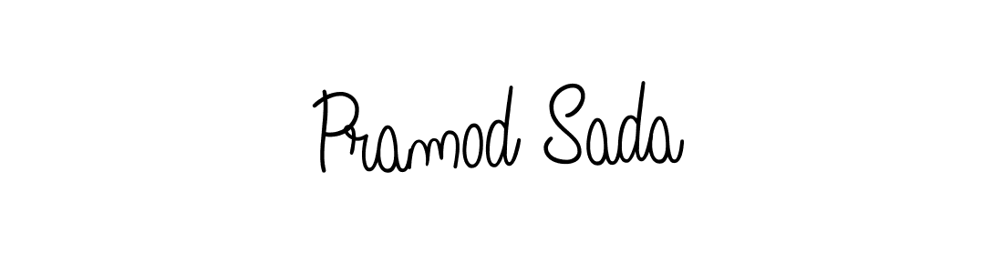 How to make Pramod Sada signature? Angelique-Rose-font-FFP is a professional autograph style. Create handwritten signature for Pramod Sada name. Pramod Sada signature style 5 images and pictures png