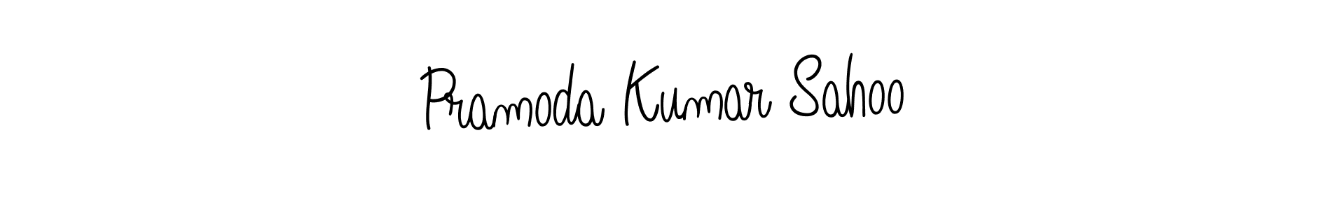 Also You can easily find your signature by using the search form. We will create Pramoda Kumar Sahoo name handwritten signature images for you free of cost using Angelique-Rose-font-FFP sign style. Pramoda Kumar Sahoo signature style 5 images and pictures png