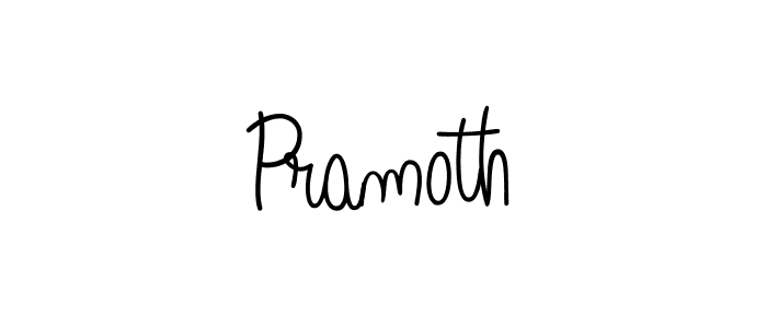 Make a beautiful signature design for name Pramoth. Use this online signature maker to create a handwritten signature for free. Pramoth signature style 5 images and pictures png