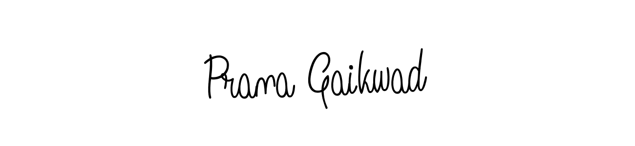 Make a short Prana Gaikwad signature style. Manage your documents anywhere anytime using Angelique-Rose-font-FFP. Create and add eSignatures, submit forms, share and send files easily. Prana Gaikwad signature style 5 images and pictures png