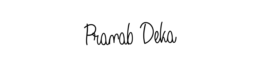 Similarly Angelique-Rose-font-FFP is the best handwritten signature design. Signature creator online .You can use it as an online autograph creator for name Pranab Deka. Pranab Deka signature style 5 images and pictures png