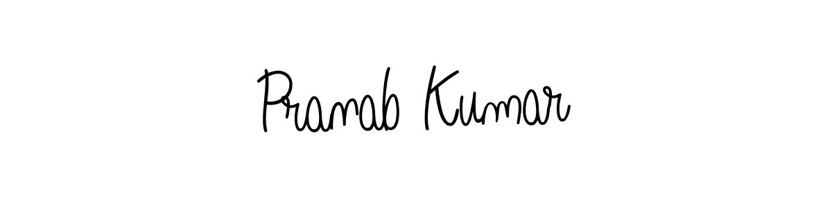 How to Draw Pranab Kumar signature style? Angelique-Rose-font-FFP is a latest design signature styles for name Pranab Kumar. Pranab Kumar signature style 5 images and pictures png