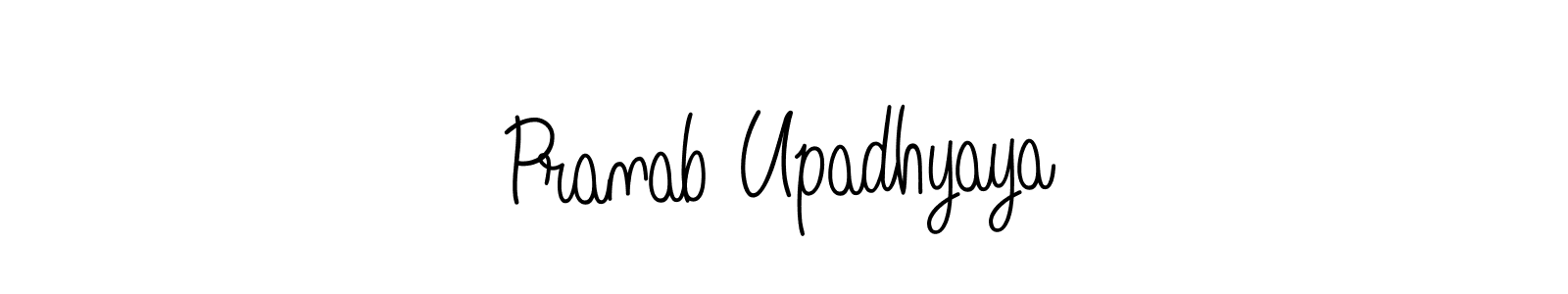 How to Draw Pranab Upadhyaya signature style? Angelique-Rose-font-FFP is a latest design signature styles for name Pranab Upadhyaya. Pranab Upadhyaya signature style 5 images and pictures png