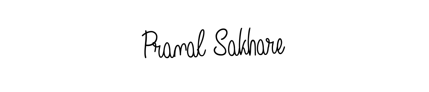How to Draw Pranal Sakhare signature style? Angelique-Rose-font-FFP is a latest design signature styles for name Pranal Sakhare. Pranal Sakhare signature style 5 images and pictures png