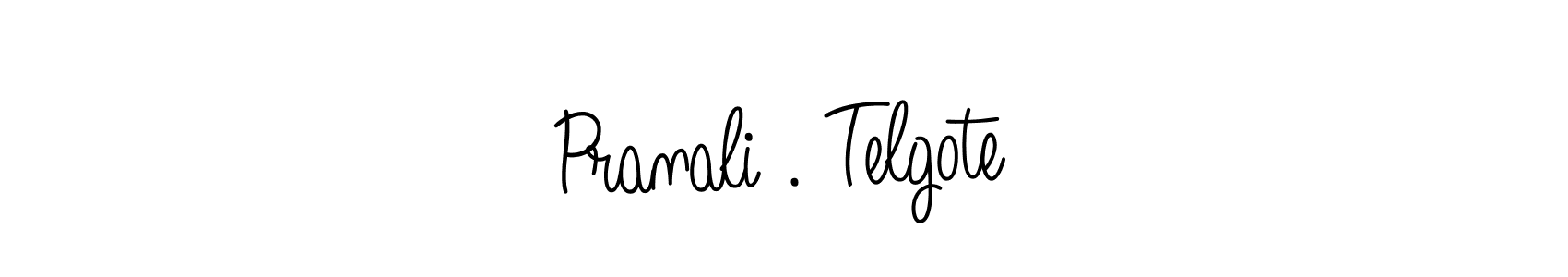 How to Draw Pranali . Telgote signature style? Angelique-Rose-font-FFP is a latest design signature styles for name Pranali . Telgote. Pranali . Telgote signature style 5 images and pictures png
