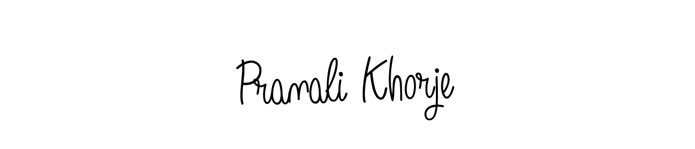 This is the best signature style for the Pranali Khorje name. Also you like these signature font (Angelique-Rose-font-FFP). Mix name signature. Pranali Khorje signature style 5 images and pictures png