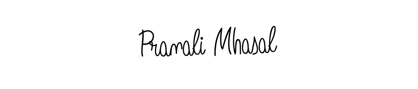 Make a short Pranali Mhasal signature style. Manage your documents anywhere anytime using Angelique-Rose-font-FFP. Create and add eSignatures, submit forms, share and send files easily. Pranali Mhasal signature style 5 images and pictures png