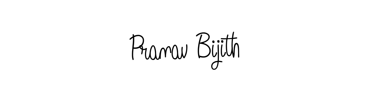 How to Draw Pranav Bijith signature style? Angelique-Rose-font-FFP is a latest design signature styles for name Pranav Bijith. Pranav Bijith signature style 5 images and pictures png