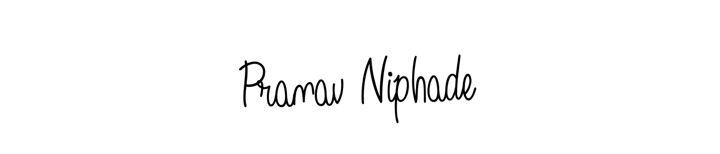 How to Draw Pranav Niphade signature style? Angelique-Rose-font-FFP is a latest design signature styles for name Pranav Niphade. Pranav Niphade signature style 5 images and pictures png