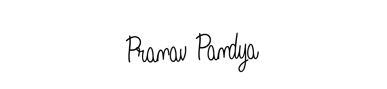 Make a beautiful signature design for name Pranav Pandya. Use this online signature maker to create a handwritten signature for free. Pranav Pandya signature style 5 images and pictures png