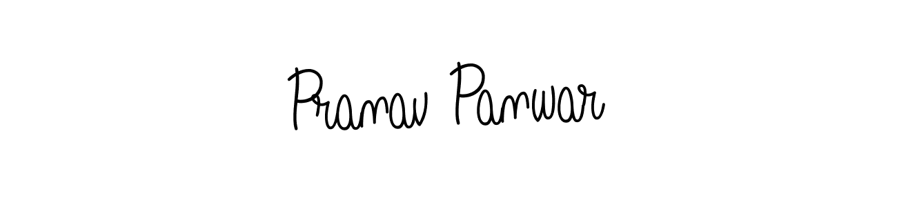 Design your own signature with our free online signature maker. With this signature software, you can create a handwritten (Angelique-Rose-font-FFP) signature for name Pranav Panwar. Pranav Panwar signature style 5 images and pictures png