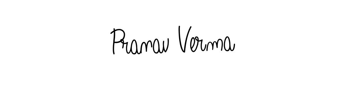 Make a short Pranav Verma signature style. Manage your documents anywhere anytime using Angelique-Rose-font-FFP. Create and add eSignatures, submit forms, share and send files easily. Pranav Verma signature style 5 images and pictures png