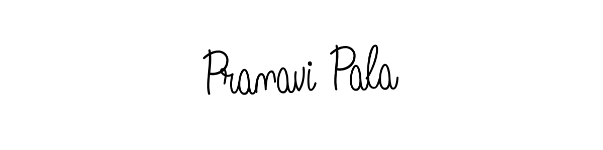 The best way (Angelique-Rose-font-FFP) to make a short signature is to pick only two or three words in your name. The name Pranavi Pala include a total of six letters. For converting this name. Pranavi Pala signature style 5 images and pictures png