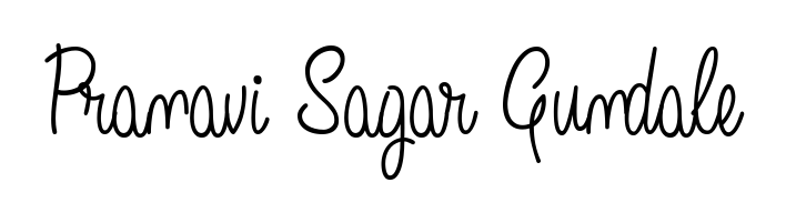Build your personal autograph collection for name Pranavi Sagar Gundale with Angelique-Rose-font-FFP design. Browse, select, and save your favorites. Pranavi Sagar Gundale signature style 5 images and pictures png