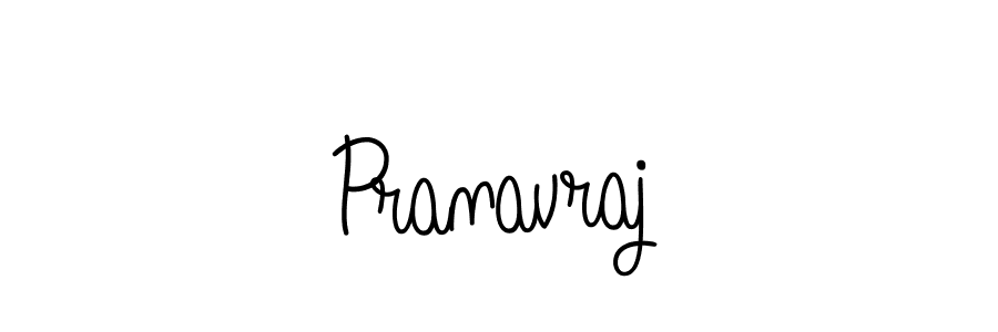 Create a beautiful signature design for name Pranavraj. With this signature (Angelique-Rose-font-FFP) fonts, you can make a handwritten signature for free. Pranavraj signature style 5 images and pictures png