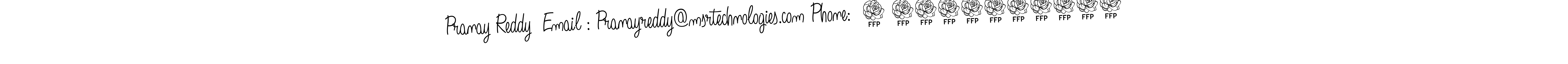 Also we have Pranay Reddy  Email : Pranayreddy@msrtechnologies.com Phone:  1 9083738063 name is the best signature style. Create professional handwritten signature collection using Angelique-Rose-font-FFP autograph style. Pranay Reddy  Email : Pranayreddy@msrtechnologies.com Phone:  1 9083738063 signature style 5 images and pictures png
