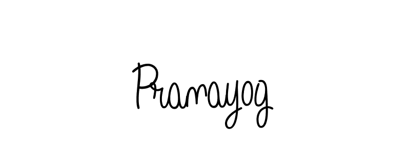 Also we have Pranayog name is the best signature style. Create professional handwritten signature collection using Angelique-Rose-font-FFP autograph style. Pranayog signature style 5 images and pictures png