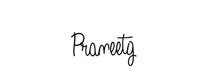 How to Draw Praneetg signature style? Angelique-Rose-font-FFP is a latest design signature styles for name Praneetg. Praneetg signature style 5 images and pictures png