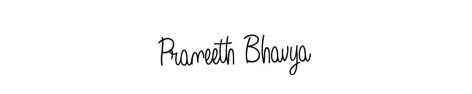 Similarly Angelique-Rose-font-FFP is the best handwritten signature design. Signature creator online .You can use it as an online autograph creator for name Praneeth Bhavya. Praneeth Bhavya signature style 5 images and pictures png