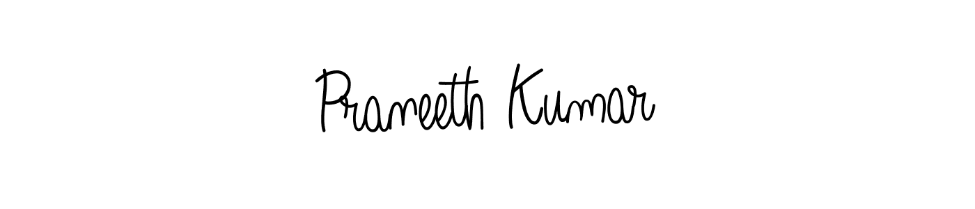 if you are searching for the best signature style for your name Praneeth Kumar. so please give up your signature search. here we have designed multiple signature styles  using Angelique-Rose-font-FFP. Praneeth Kumar signature style 5 images and pictures png