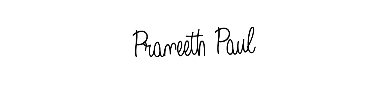 Best and Professional Signature Style for Praneeth Paul. Angelique-Rose-font-FFP Best Signature Style Collection. Praneeth Paul signature style 5 images and pictures png