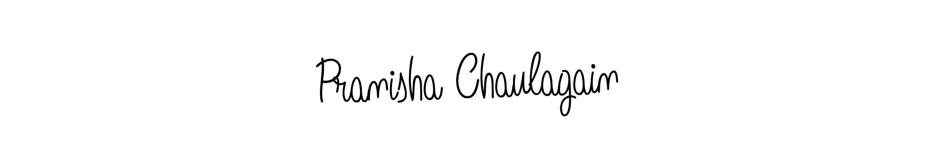 How to Draw Pranisha Chaulagain signature style? Angelique-Rose-font-FFP is a latest design signature styles for name Pranisha Chaulagain. Pranisha Chaulagain signature style 5 images and pictures png