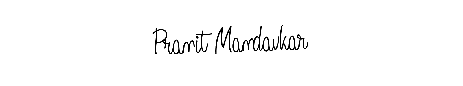 How to make Pranit Mandavkar signature? Angelique-Rose-font-FFP is a professional autograph style. Create handwritten signature for Pranit Mandavkar name. Pranit Mandavkar signature style 5 images and pictures png