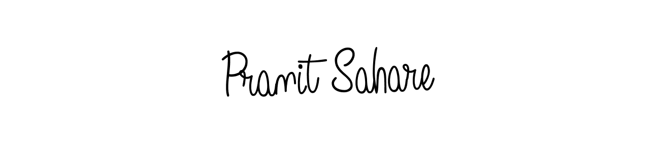 Create a beautiful signature design for name Pranit Sahare. With this signature (Angelique-Rose-font-FFP) fonts, you can make a handwritten signature for free. Pranit Sahare signature style 5 images and pictures png