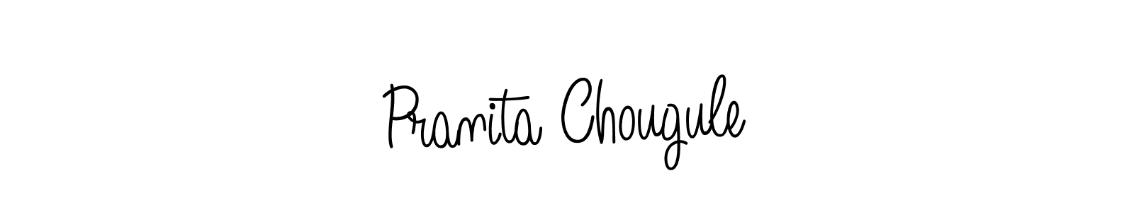 Also we have Pranita Chougule name is the best signature style. Create professional handwritten signature collection using Angelique-Rose-font-FFP autograph style. Pranita Chougule signature style 5 images and pictures png