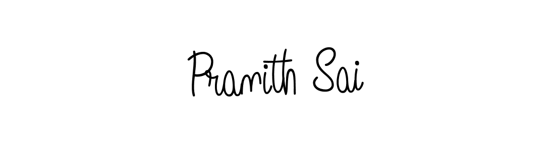 Also we have Pranith Sai name is the best signature style. Create professional handwritten signature collection using Angelique-Rose-font-FFP autograph style. Pranith Sai signature style 5 images and pictures png