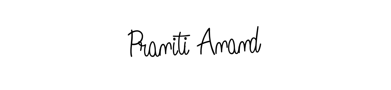 Make a short Praniti Anand signature style. Manage your documents anywhere anytime using Angelique-Rose-font-FFP. Create and add eSignatures, submit forms, share and send files easily. Praniti Anand signature style 5 images and pictures png