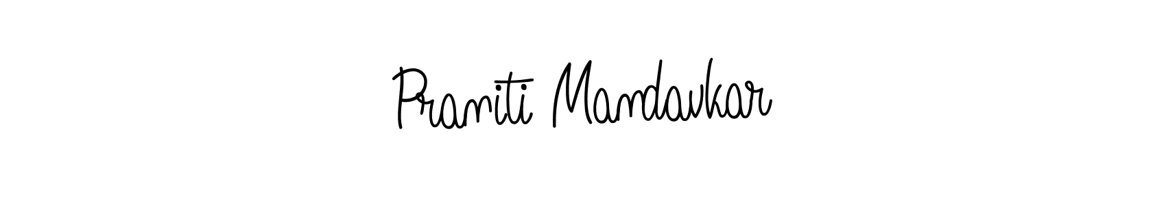 It looks lik you need a new signature style for name Praniti Mandavkar. Design unique handwritten (Angelique-Rose-font-FFP) signature with our free signature maker in just a few clicks. Praniti Mandavkar signature style 5 images and pictures png