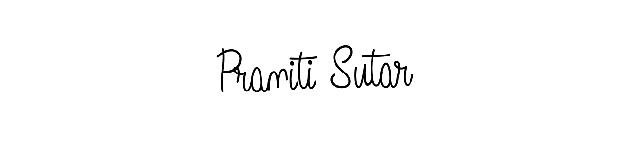 Best and Professional Signature Style for Praniti Sutar. Angelique-Rose-font-FFP Best Signature Style Collection. Praniti Sutar signature style 5 images and pictures png